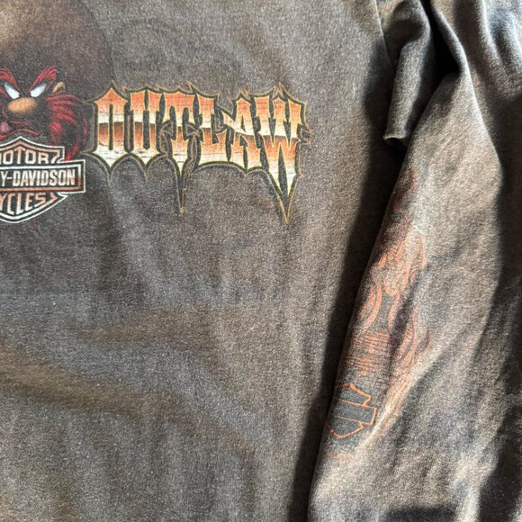 👕”Harley-Davidson Looney Tunes” tee - Picture 6 of 6